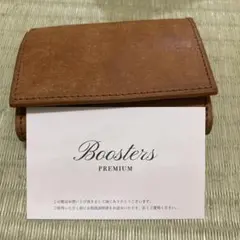 Boosters 本革 三つ折り財布