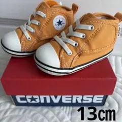 CONVERSE コンバース オレンジ ハイカットスニーカー