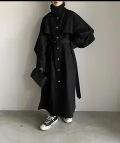 【新品未使用】 FASHIRU ロングパッファーオーバーコート BLACK 2025年最新】fashiru コートの人気アイテム - メルカリ