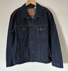 Levi's デニムジャケット Lサイズ ダークブルー　72334