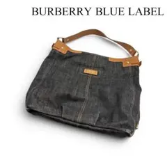 Burberry Blue Label Denim Bag Nova Check