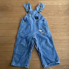 キッズ　ベビー　Wrangler スヌーピー　オーバーオール　90 サロペット