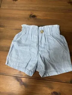petit main 110cm ハーフパンツ グレー