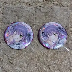 常闇トワ　缶バッジ　2点　ホロライブEXPO2026 fes 7th