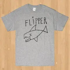NIRVANAカート・コバーン／エド・シーラン着用 FLIPPER Tシャツ 灰