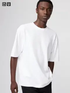 エアリズムコットンオーバーサイズTシャツ半袖／ユニクロ　2