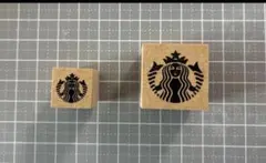 スターバックス風ラバースタンプ２種
