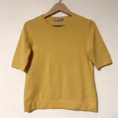 dama collection ダーマコレクション　カシミヤ100 半袖ニットMのサムネイル
