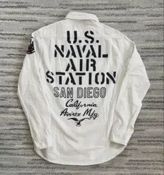 ミリタリーシャツ 長袖