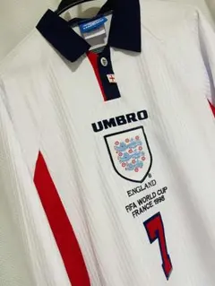 イングランド代表/ 7番 /Lサイズ /ホーム/ユニフォーム/ベッカム