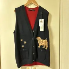 【希少/新品タグ付】クニオコレクション ベスト 刺繍 犬猫 希少/新品タグ付】クニオコレクション ベスト 刺繍 犬猫 - メルカリ