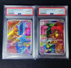 PSA10 連番　シキジカ　メブキジカ　AR