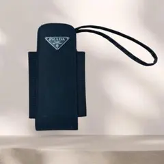 PRADA ブラックナイロン　シガレットケース