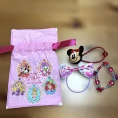 ディズニー　ヘアゴム　ブレスレット
