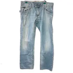 y2k D&G ドルチェアンドガッパーナ デニムパンツ　スタッツ　フロントダブルのサムネイル