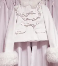 LIZLISA ショートコート ホワイト