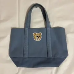 フェイラー オールドテディ ワッペントートバッグ アイボリー
