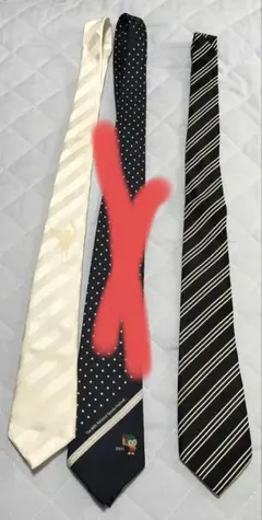 お礼装ネクタイ　婚礼用　2本セット