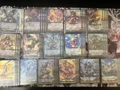 ヴァルガドラグレス羅刹デッキ　スリーブ付き 無双の魔刃竜ヴァルガ・ドラグレス羅刹【RRR】{DZ-BT05/001
