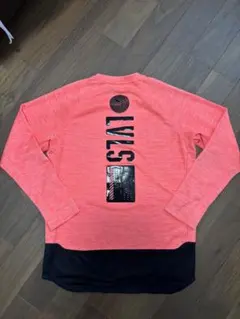 PUMA LVLS FTBLNXT 長袖 シャツ オレンジ L プーマ