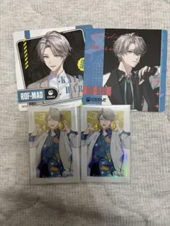 ROF-MAO ホログラムカード、コースターセット　甲斐田