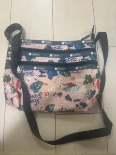 未使用 レスポ ハワイ限定 Hawaiiフラワー柄 ショルダーバッグ