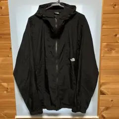 THE NORTH FACE コンパクトジャケット LL ブラック収納袋付き