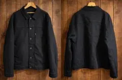 リーバイスLEVI'S LINE8 1st タイプ ブラック デニムジャケット