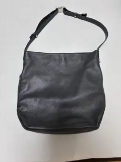 HERGOPOCH レザー ショルダーバッグ ブラックのサムネイル