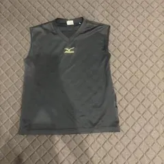 MIZUNO ミズノ ノースリーブシャツ ブラック