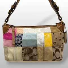 COACH shoulder bag Patchwork archive y2k