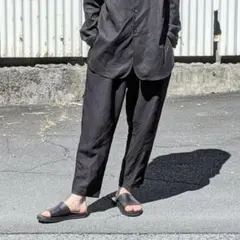 Sasquatchfabrix 18SS リネンライク パンツ BLACK Mのサムネイル
