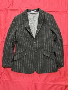 ABAHOUSE ツイード テーラードジャケット グレー サイズ46