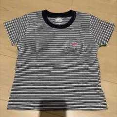DANTON ボーダー ポケットTシャツ キッズのサムネイル