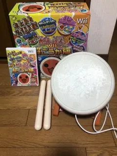 「太鼓の達人Wii 超ごうか版 コントローラー 太鼓とバチ 同梱版」のサムネイル