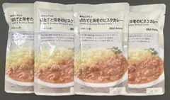 【MUJI】 素材を生かした ほたてと海老のビスクカレー 180g×4個のサムネイル