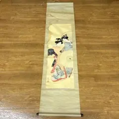 掛軸 小林芋銭 山水画 骨董品 - メルカリ