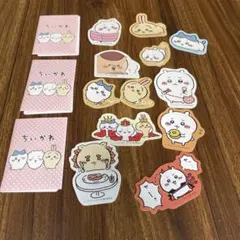 ちいかわ　ダイカットステッカー　シール　ハチワレ　うさぎ　シーサー　2