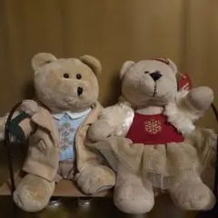Starbucks Bearista ベアリスタ ぬいぐるみ 2体セット