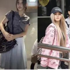 【TENSE DANCE] Wool stripe backpackblackのサムネイル