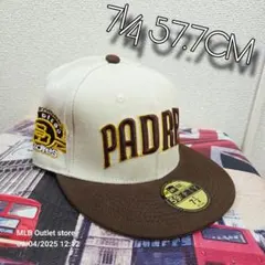 PADRES 59FIFTY キャップ 7 1/4 57.7CM