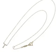 アーカー イニシャルネックレス 18k ダイヤモンド ゴールド Tのサムネイル