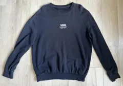 VANS ブラック クルーネック トレーナー M