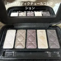 Diorホリディクチュールコレクションカラーデザインアイパレット ピンクブラウン