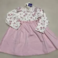 新品　センスオブワンダー　ワンピース　長袖　90