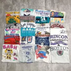 US古着 シングルステッチ Tシャツ 24枚まとめ サイズミックス 卸 フリマ