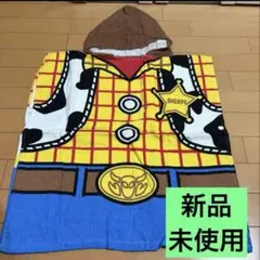 トイストーリー ウッディ フード付きタオル ポンチョ なりきりのサムネイル