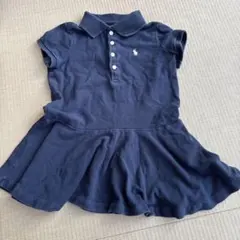Polo Ralph Lauren ネイビー 90 2歳　ポロシャツワンピース