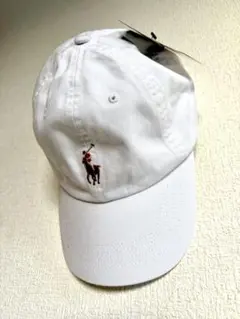 ポロラルフローレン ボール キャップ ホワイトPolo Ralph Lauren