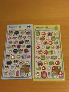 たまごっち　ボンボンドロップシール　まめっち くちぱっち　セット